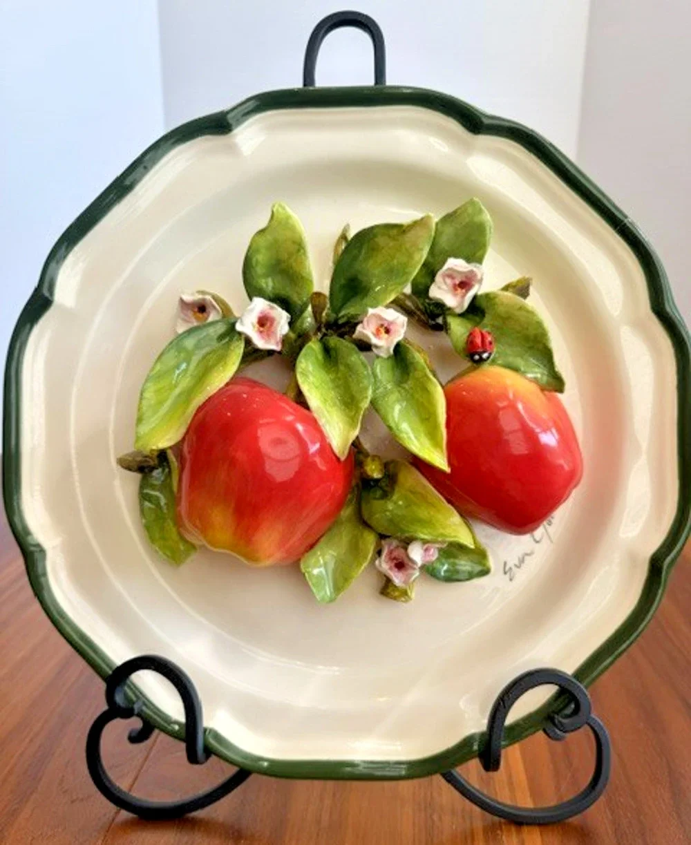 Eva Gordon-Signed Apples Lady Bug 11.5